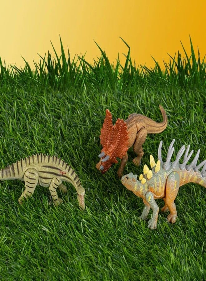 DIMAZO Small Kids Sea & Wild Animal Toys Sets for Fun, Educational, Spark Imagination and Learning (Multi Choice Sets) (Dinosaurs) 12pcs - Image 5